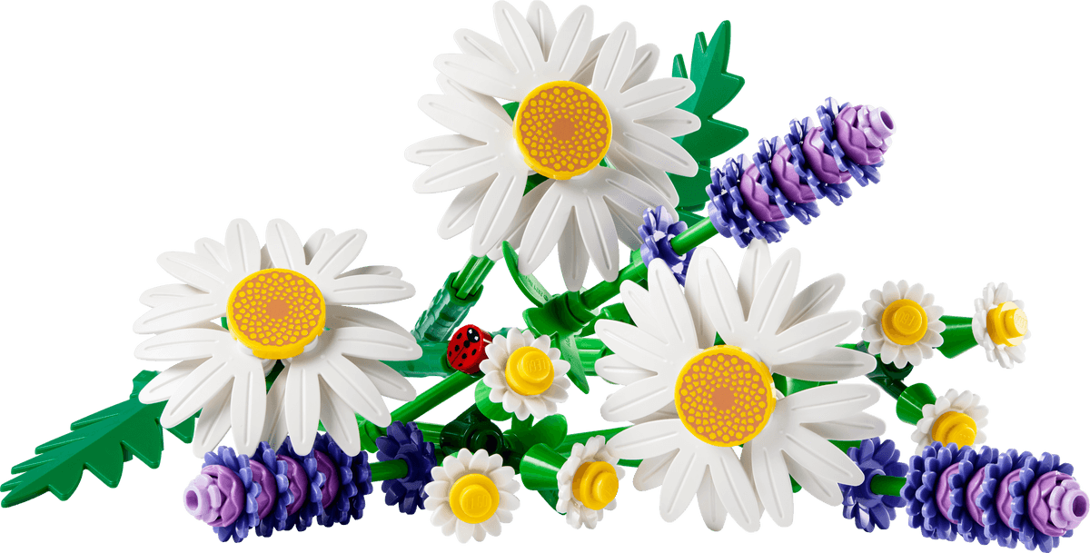 133-pc LEGO Botanicals Daisies Building Kit (11508) $9.90