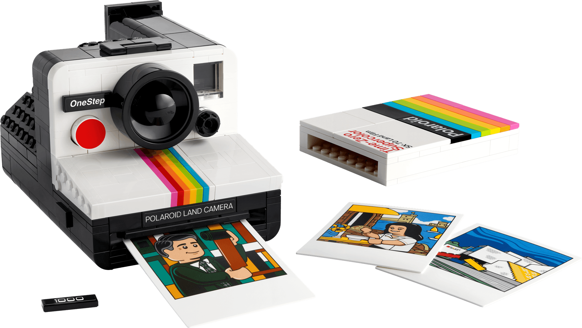 516-Pc LEGO Polaroid OneStep SX-70 Camera Building Set (21345) $66 + Free S&H