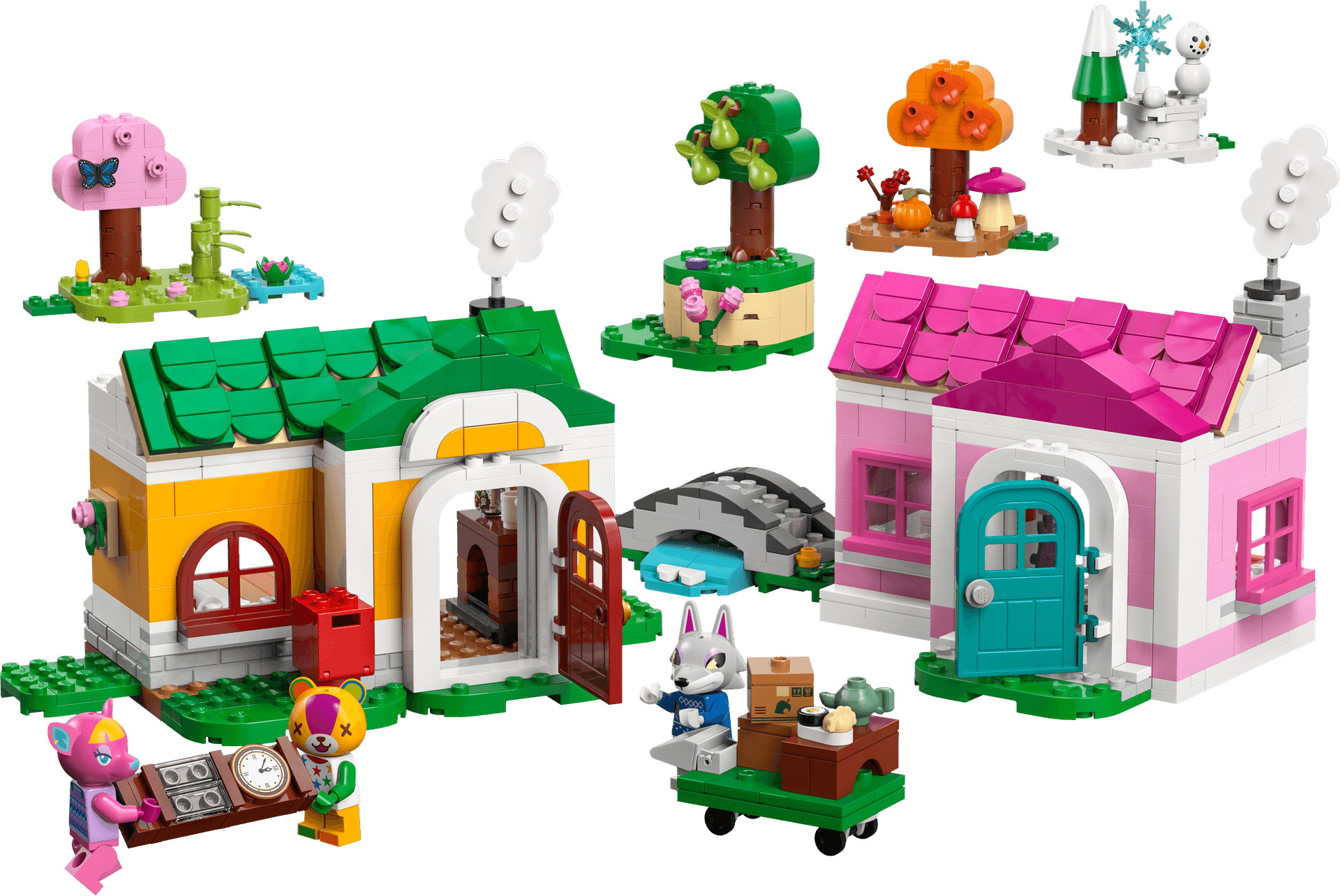 814-Piece LEGO Animal Crossing Creative Houses: Seasons of Fun (77057) $59.40 + Free S&H